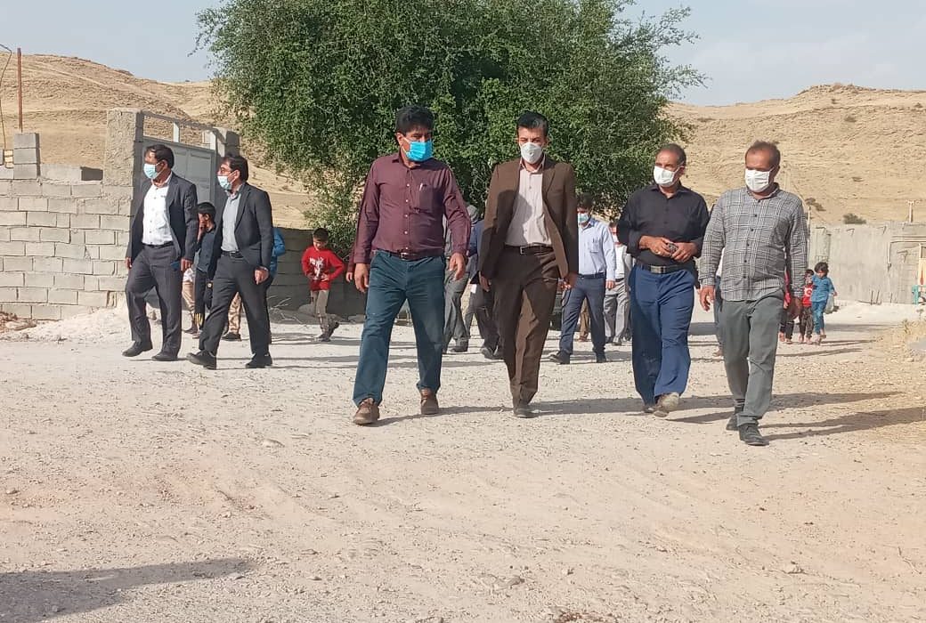 بازدید فرماندار کهگیلویه از روستاهای بخش مرکزی