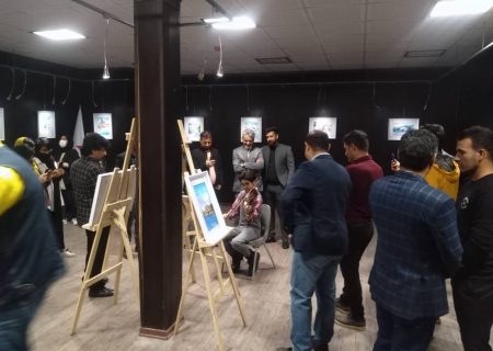 افتتاحیه نمایشگاه نقاشی های آبرنگ در گالری «شهید افرازی» فرهنگسرای دهدشت