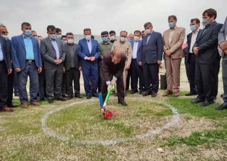 کلنگ زنی پروژه احداث خط ۲ مداره برق قلعه ریسی _دیشموک