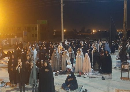 آیین احیای سومین شب قدر در بقعه متبرکه امام زاده آقامیر دهدشت برگزار شد