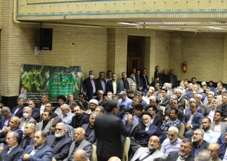 مراسم بزرگداشت والده مدیرعامل سازمان امور تملیکی کشور در تهران برگزار شد+تصاویر