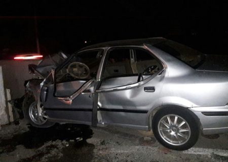 تصادف خودروهای سواری در محور دوگنبدان به باشت ۲ کشته و ۲ مصدوم بر جای گذاشت