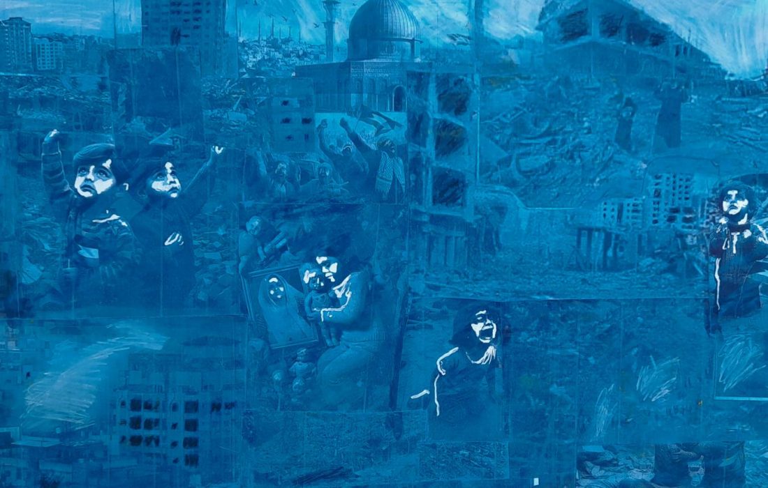 برگزاری نمایشگاه  نقاشی “یک داستان واقعی” در یاسوج