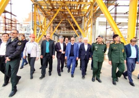 بررسی آخرین روند احداث پلیمر گچساران با حضور استاندار