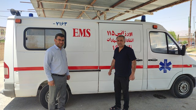 بازسازی و اورهال یک دستگاه آمبولانس ستاد اعزام بیمارستان دهدشت