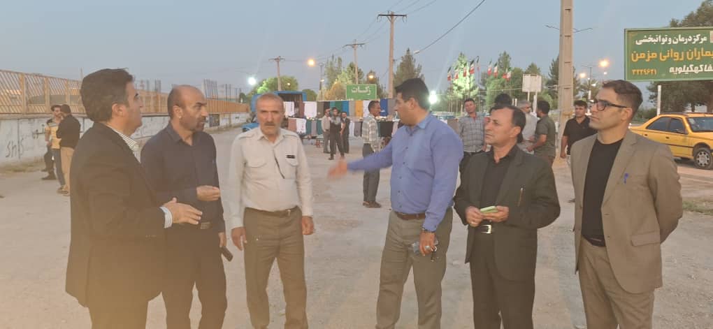 مکان جدید بازار شب دهدشت مشخص شد