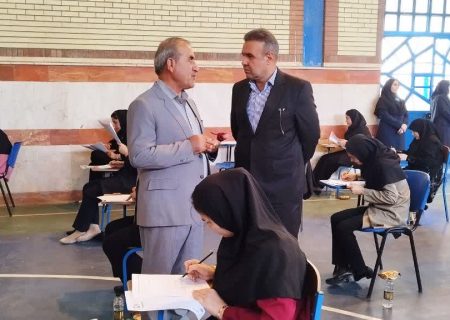 بازدید نماینده وزارت آموزش و پرورش از حوزه‌های آزمون استخدامی دبیری و آموزگاری شهرستان کهگیلویه