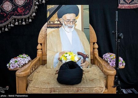 فیلم | مراسم دومین سالگرد آیت الله سید محمد حسن محقق در آرامستان شهر دهدشت برگزار شد