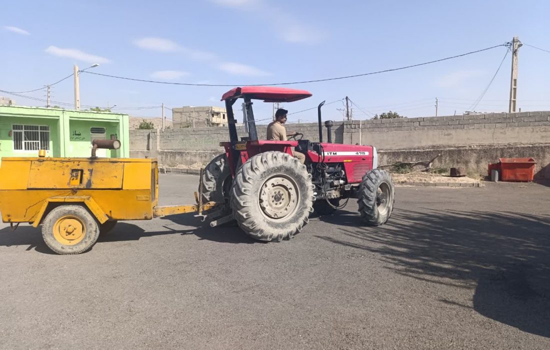 توقیف کمپرسور غیرمجاز و برخورد قاطع با حفاران غیرمجاز چاه‌ها در کهگیلویه