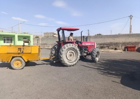 توقیف کمپرسور غیرمجاز و برخورد قاطع با حفاران غیرمجاز چاه‌ها در کهگیلویه