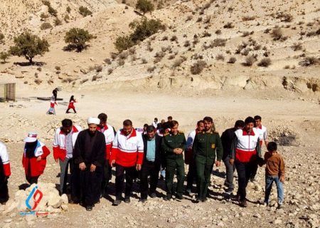 *آبزالو میزبان کاروان مهربانی/روایت یک روز خدمت‌رسانی گسترده در لنده