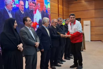 سرپرست جمعیت هلال‌احمر کهگیلویه و بویراحمد عضو برتر سومین جایزه استانی «جوانی جمعیت» شد