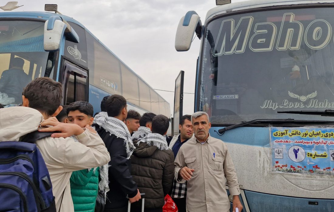 آغاز سومین مرحله اردوی راهیان نور در کهگیلویه/از پالایشگاه تا یادمان‌های شهدای جنوب