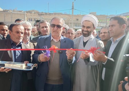 پروژه ساختمان جدید شهرداری قلعه‌رئیسی به بهره‌برداری رسید